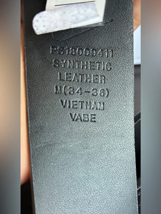 Nike Royal Blue Rubber Buckle Belt, size M - Picture 8 of 8